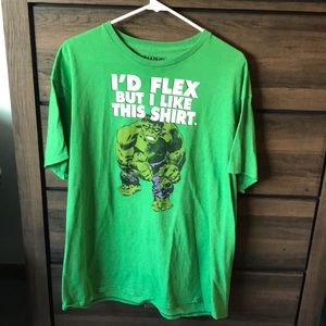 Hulk funny graphic tee